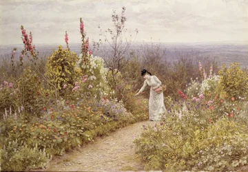 Un jardin en octobre, Aldworth, 1891